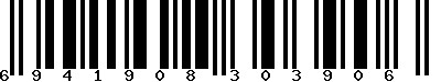 EAN-13 : 6941908303906