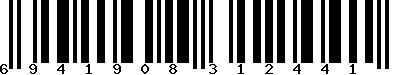 EAN-13 : 6941908312441