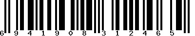 EAN-13 : 6941908312465