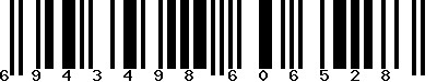 EAN-13 : 6943498606528