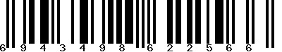 EAN-13 : 6943498622566