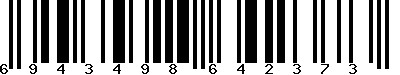 EAN-13 : 6943498642373