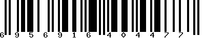 EAN-13 : 6956916404477