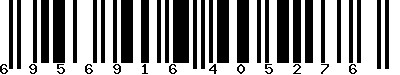 EAN-13 : 6956916405276