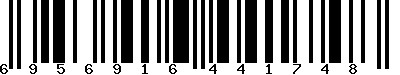 EAN-13 : 6956916441748