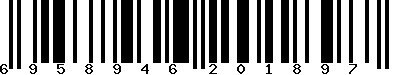 EAN-13 : 6958946201897