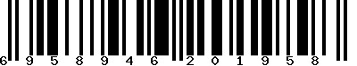 EAN-13 : 6958946201958