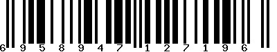 EAN-13 : 6958947127196