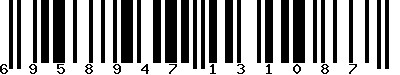 EAN-13 : 6958947131087