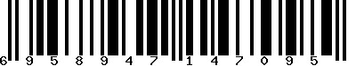 EAN-13 : 6958947147095