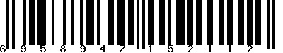 EAN-13 : 6958947152112