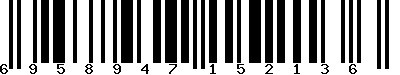 EAN-13 : 6958947152136