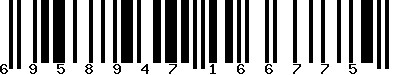 EAN-13 : 6958947166775