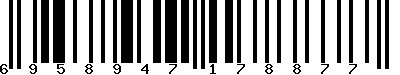 EAN-13 : 6958947178877