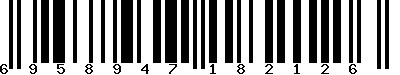 EAN-13 : 6958947182126
