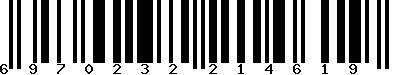 EAN-13 : 6970232214619