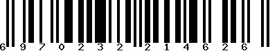 EAN-13 : 6970232214626