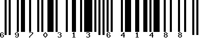 EAN-13 : 6970313641488