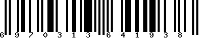 EAN-13 : 6970313641938