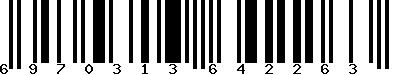 EAN-13 : 6970313642263