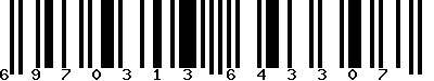 EAN-13 : 6970313643307