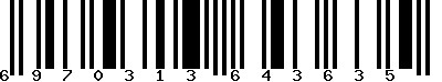 EAN-13 : 6970313643635