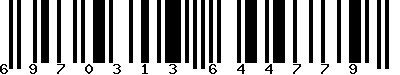 EAN-13 : 6970313644779