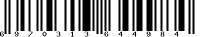 EAN-13 : 6970313644984