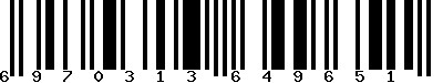 EAN-13 : 6970313649651