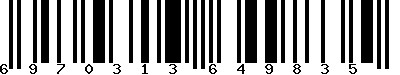 EAN-13 : 6970313649835