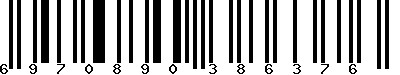 EAN-13 : 6970890386376