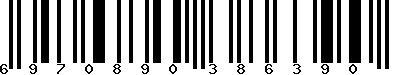 EAN-13 : 6970890386390