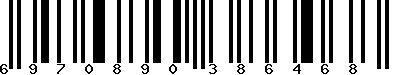 EAN-13 : 6970890386468