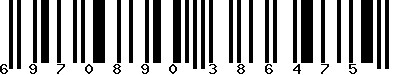 EAN-13 : 6970890386475