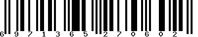 EAN-13 : 6971365270602
