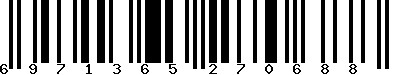 EAN-13 : 6971365270688