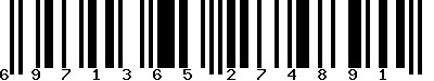 EAN-13 : 6971365274891