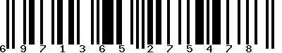 EAN-13 : 6971365275478