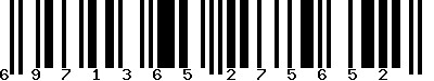 EAN-13 : 6971365275652
