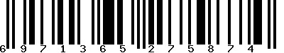 EAN-13 : 6971365275874
