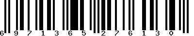 EAN-13 : 6971365276130