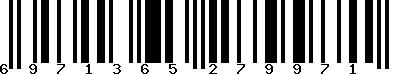 EAN-13 : 6971365279971