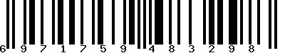 EAN-13 : 6971759483298