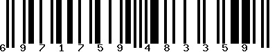 EAN-13 : 6971759483359