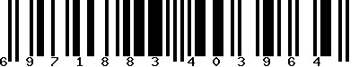 EAN-13 : 6971883403964