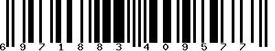 EAN-13 : 6971883409577