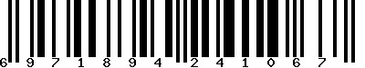 EAN-13 : 6971894241067