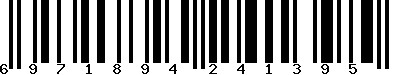 EAN-13 : 6971894241395