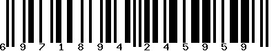 EAN-13 : 6971894245959