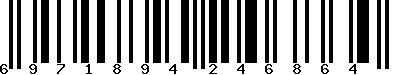 EAN-13 : 6971894246864